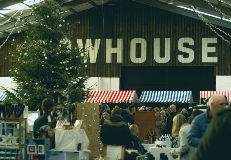 Christmas stalls at Bowhouse Christmas Market is a must while visiting Fife.