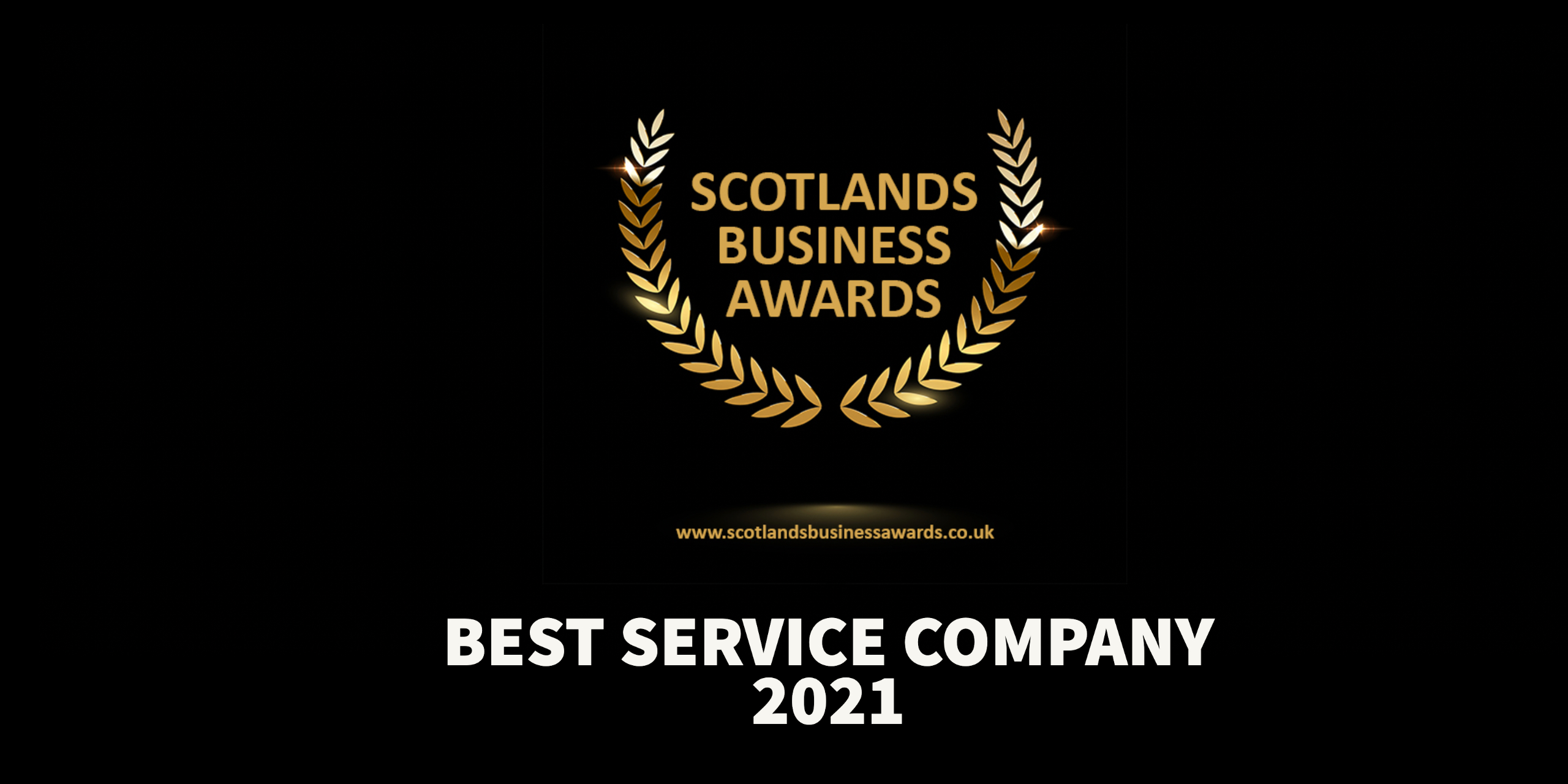 Best Service Company 2021 at Scoltland Business Awards