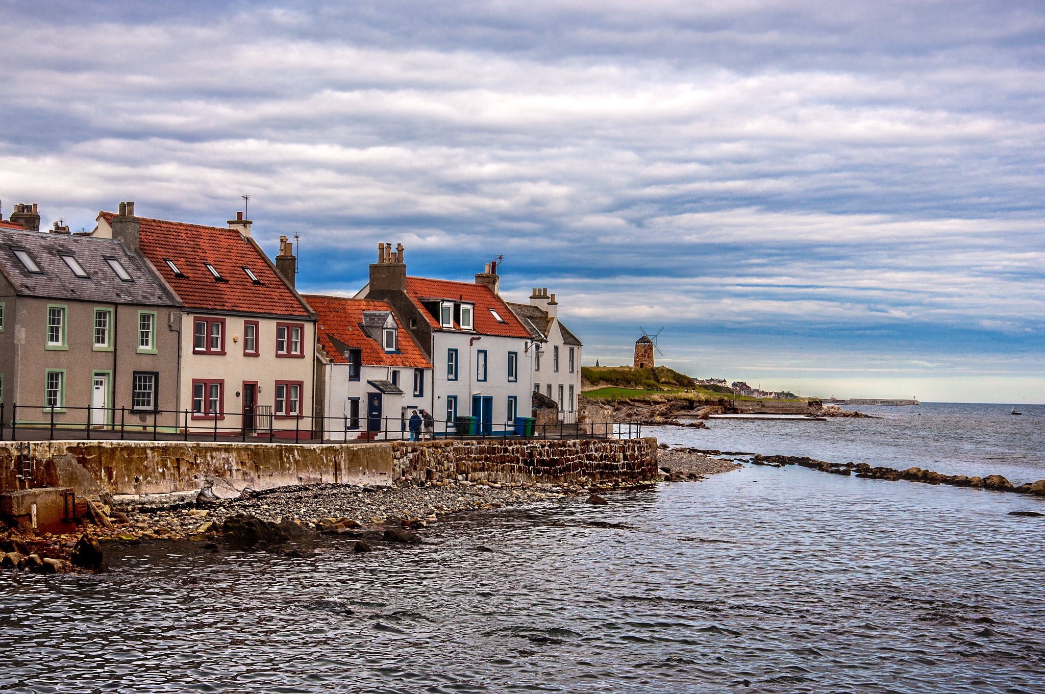 A view of St Monans in Scotland, highlighting the local scenery as a great place to get married and have a wedding.