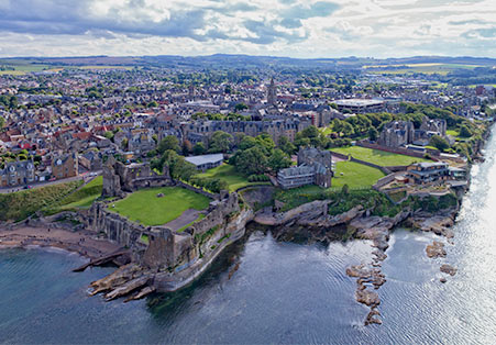 Holiday lettings St Andrews Fife